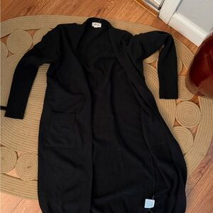 Style & Co. Women's Black Long Cardigan